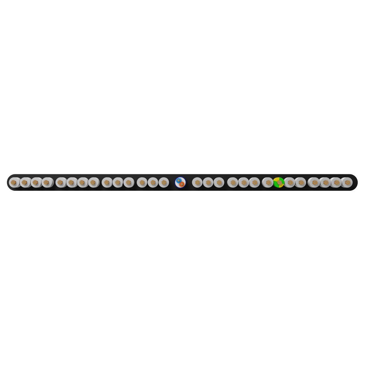 28x0.75 +1Px(2x0.22) mm² H05VVH6-F Foiled Elevator Cable