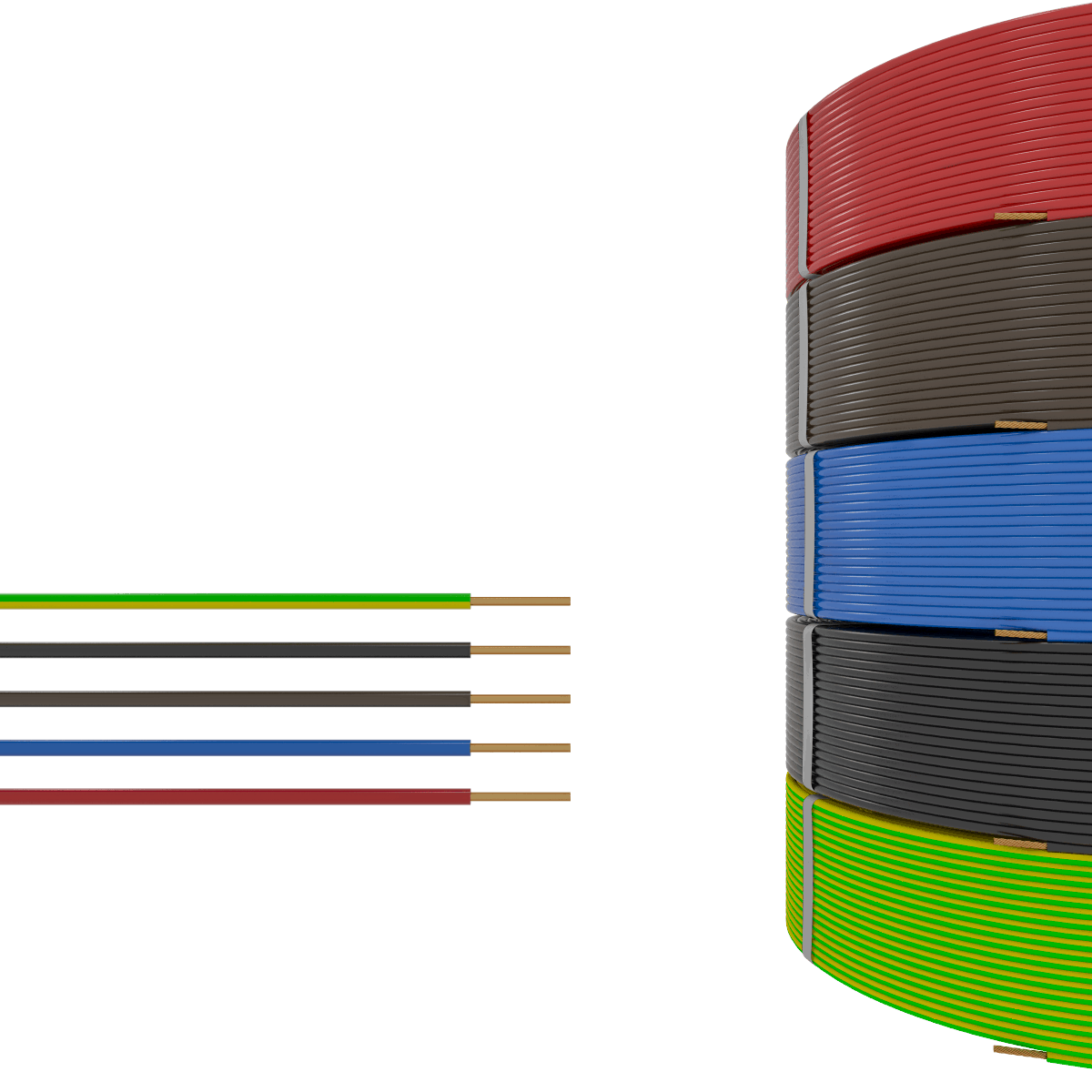 2,5 mm² Insulated Cables